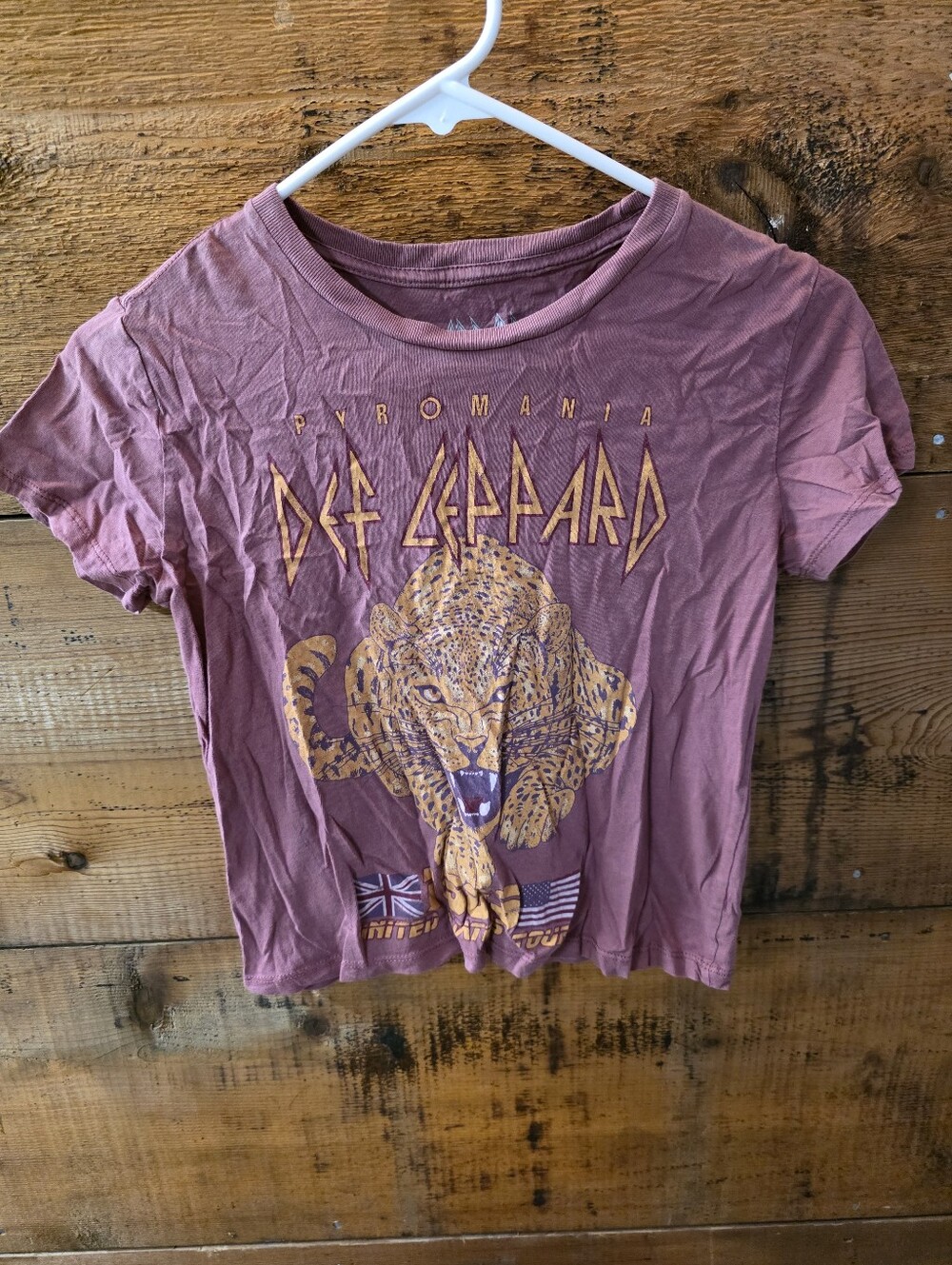 Def Leppard Crop Top